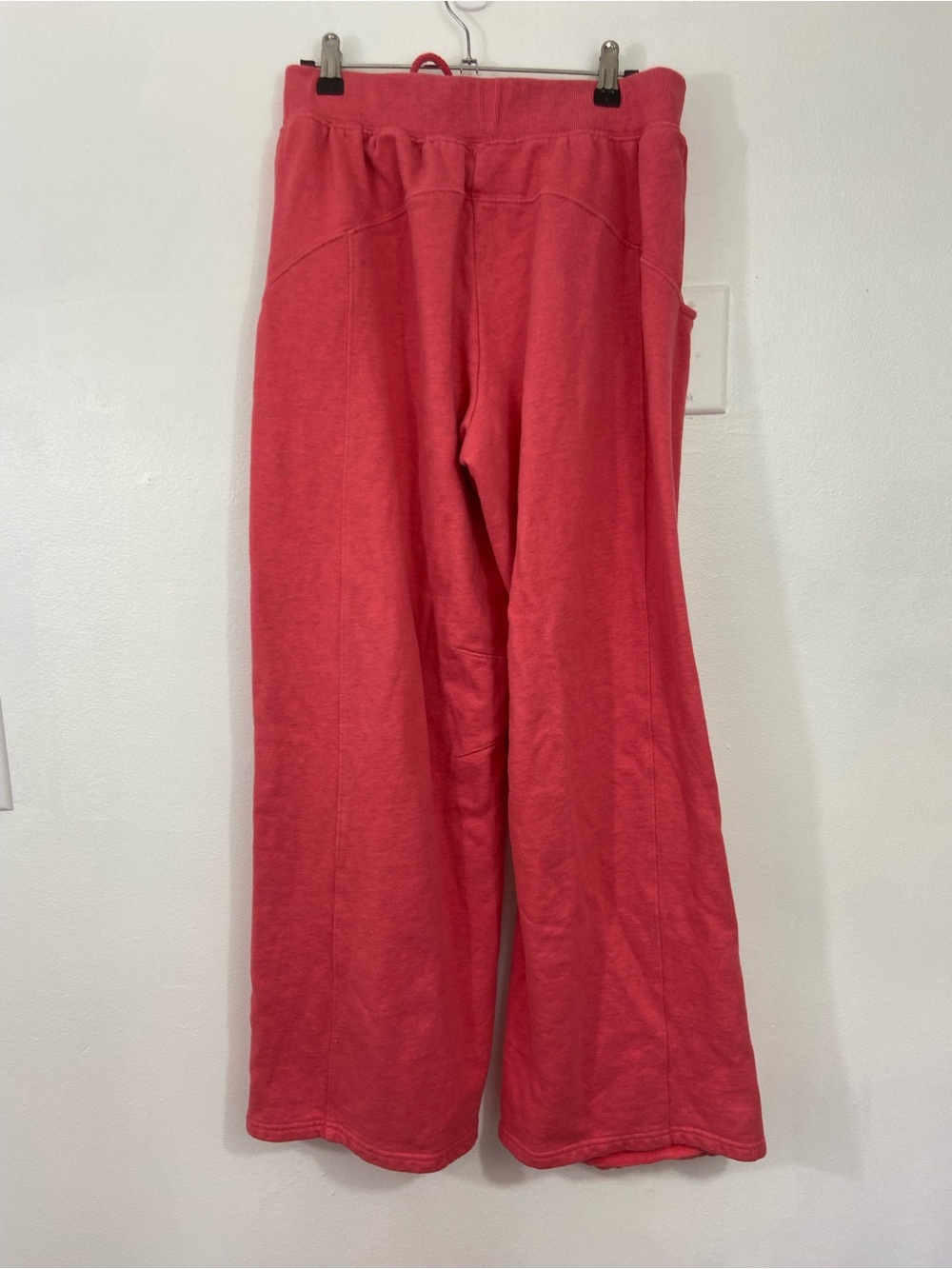 Free People Movement Set 2 Piece For The Win Wide Leg Pants & Crop Tank Pink M - Picture 4 of 14